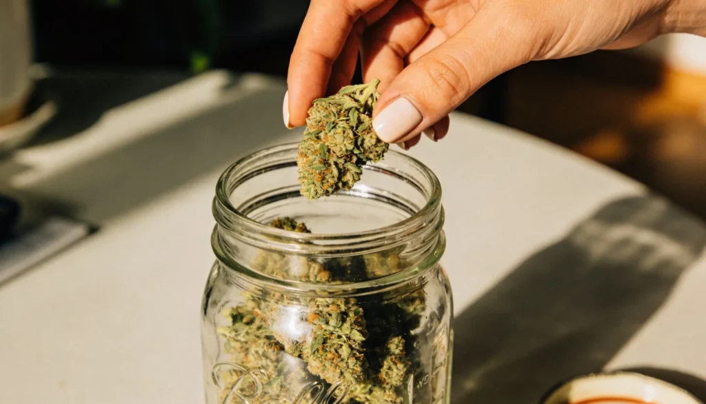 glass-jar-cbd-flowers
